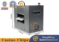 Brand New Casino Black Metal Double Mouth Playing Card High Speed Automatic Crusher