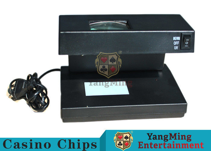 Lightweight Anti - Forged UV Light Checker , Classic Poker Chip Printing Machine