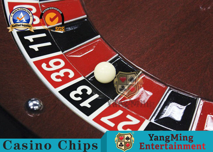 Classic English Solid Wood Roulette Wheel Board 80cm Gambling Table