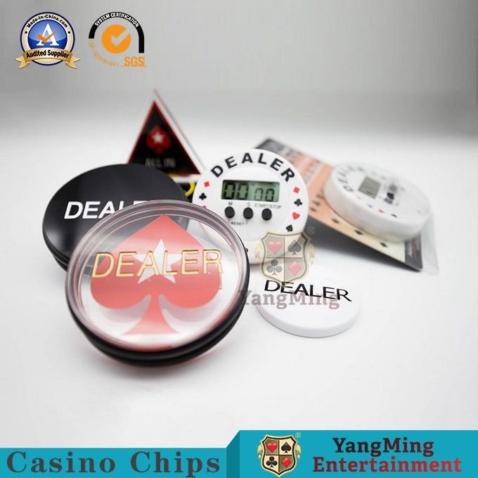 64*25mm Casino Game Accessories Texas Hold'Em Poker Competition