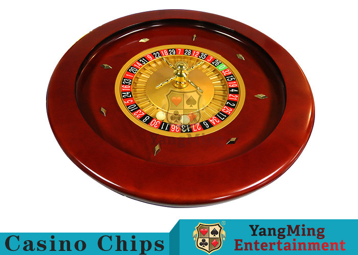 Deluxe Solid Wooden Roulette Wheel Board For Casino Solid And Durable