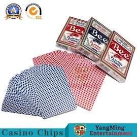 Imported Black Core Bee Poker Card from the United States 310g Color Box in Red and Blue