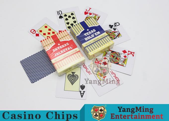 3 3mm Thickness Plastic Coated Playing Cards Entertainment Pvc 