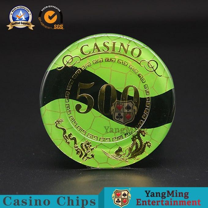 Elegant Patterns Personalized Casino Poker Chips International Standard