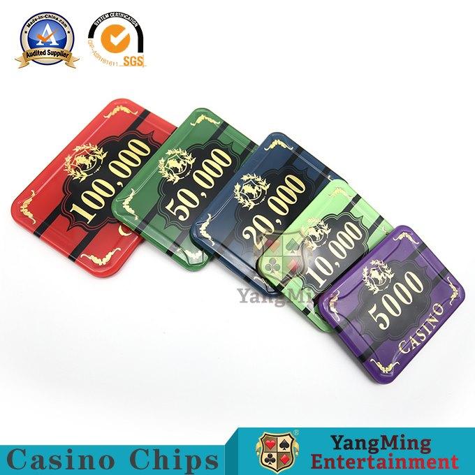 Dedicated Plastic NFC RFID Casino Chips / Acrylic Poker Chip Set 760pcs