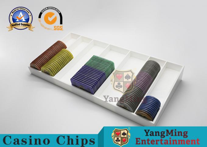 Poker Chip Case Aus PP Material - Compact Table Organizer Für Pokerabende