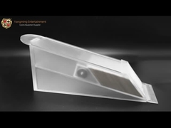 Manufacturer Designed Upgraded 8 Deck Frosted Acrylic Poker Table Card Dealer Shoe