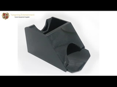 Deluxe 2-Deck Black color Acrylic Casino Blackjack Poker Table Dealer Shoe