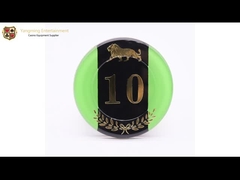 800pcs Acrylic Baccarat Table RFID Casino Poker Chip Set Crystal Plastic ID Customizable