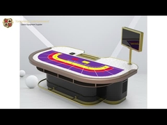 Luxury Customized Baccarat Gambling Table Poker Game Table Cloth Table Manufacturer