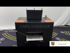 BM01-1 Casino specific dual port black card shredder