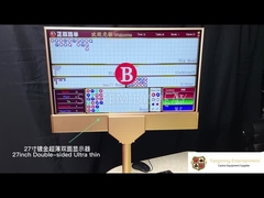 DY06 27 Inch Baccarat Casino Table Software With Double Sided Display Screen