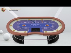 TB05 Half Round Metal Bar Texas Poker Table