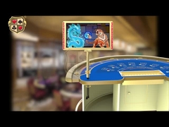 DY07Thick 27-inch Dual Sided Monitor with Lights for Casino Poker Games