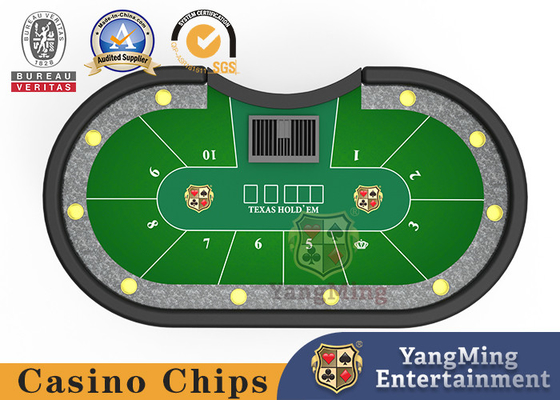 Customized Metal Disc Texas Poker Casino Table Competition VIP Club Dedicated Game Table