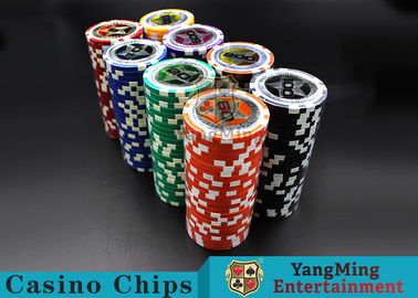 12g 3.5mm Thickness Clay Laser Poker Chips Strong And Difficult To Deformation