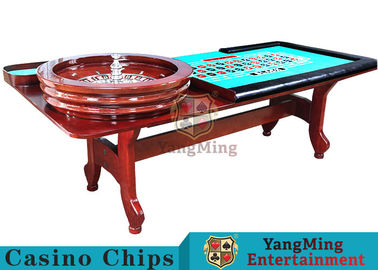 Stable H - Shaped Legs Casino Poker Table With Three Anti - Static Tablecloths