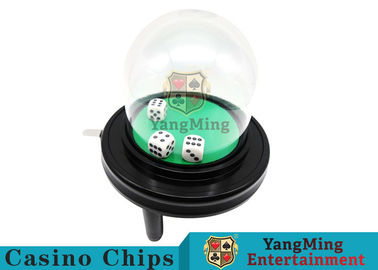 Security Fair Casino Game Accessories Black Color Automatic / Manual Dice Cup