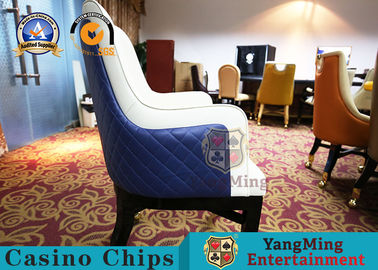 Korean Style Double Back Custom Casino Gaming Chairs  For Club Easy To Carry