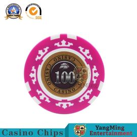 Printable ABS Laser Sticker RFID Casino Chips International Standard