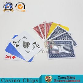 Durable Casino Playing Cards / Panton Or CMYK Printing PVC Poker Card