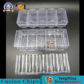 Fully Clear Aluminum Poker Chip Case With Tray Fix 100 Round Chips