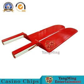 Luxurious Red Color Baccarat Table Accessories Shovel Poker Paddle