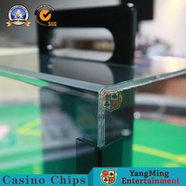 Custom Size 1000 pcs 40mm Poker Chips Case Clear Acrylic Poker Chip Carrier Box