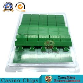Green Casino Baccarat Accessories Customized Playing Card Security Box Locks Seal