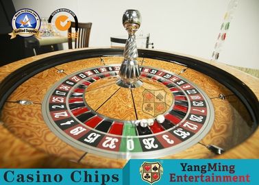 International Certification 36 Number Wooden Roulette Table 32 Inch 80CM Diameter Wheel Solid