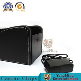 Entertainment Casino Card Shoe All - In - One Mode Costume Black Color Semiautomatic Playing Card Shoes