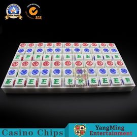 Entertainment Gambling Game Accessories Flop Drop Baccarat Plastic Manual Result Indicator 66PCS Set