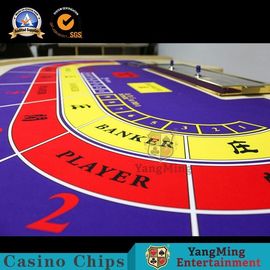 Macau Baccarat Gambling Poker Table / Fashion Dedicated RFID Poker Table
