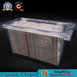 Macao Casino Poker Discard Holder For 8 Deck Playing Cards Deck Card Vault Normal Or Scrub Choose