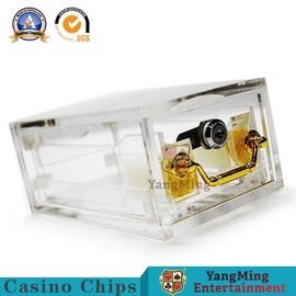 Gambling Games Poker Discard Holder Thick Acrylic 8 Decks 88*63mm Playing Cards Holder