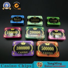 RFID Gambling Casino Royale Poker Chips Smooth Surface Environmentally Friendly