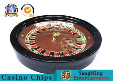 Solid Wood 80CM 0~36 British Style Roulette Wheel Board Gambling Competition Stainless Steel Wheel