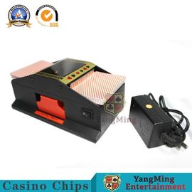 Deluxe Texas Hold 'Em 88*63mm Playing Card Shuffler 1-2 Deck Battery Power Supply