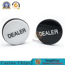 Two Face Texas Holdem Button / Big Small Sculpture Poker Dealer Button
