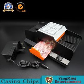 Dedicated 2 Deck Battery Power Playing Cards Shuffler For Casino VIP Club