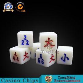 Varnish Carving White Plastic Gambling Manual Result Indicator Baccarat Dragon Tiger And Sic Bo Poker Games Accessories