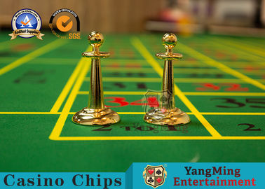 Roulette Wheel Gambling Table Bet Wins Dolly Metallic Iron Copper Casino Poker Table Wins Marker