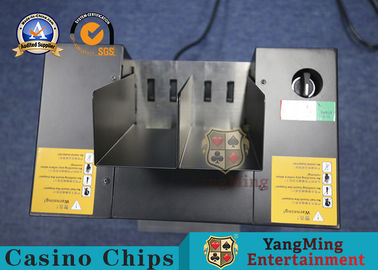 Gambling Table Games Metal Automatic Casino Playing Card Poker Shredder Machine