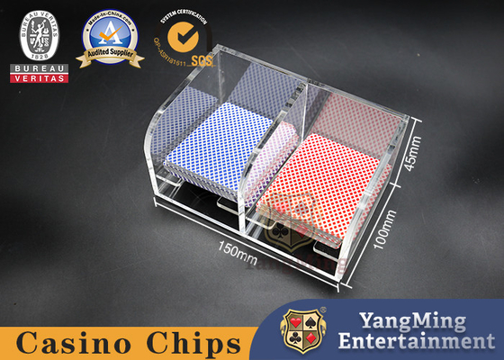 Transparent Acrylic Gambling Table Card Holder