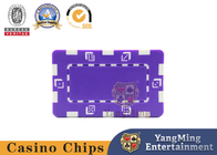 11.5g Plastic Fancy Blank Casino Poker Chips Without Pattern Customized Logo