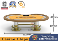 Metal Disc Texas Custom Poker Table Competition Vip Club Dedicated Game Table