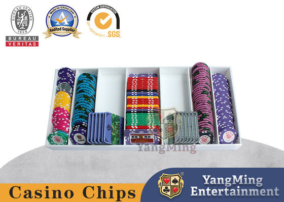 Buy Baccarat White Plastic Plate Casino Poker Table Game Acrylic Chip Coin Box online manufacture