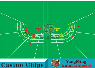 Buy Polyester Fabric Casino Table Layout Can Be Folded Convenient To Carry online manufacture