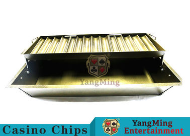 Buy Double Layer 15 Rows Clay Chips Float Lift And Down 14 Row Poker Chip Holder Suitable For 40mm Round Chips Carrier online manufacture