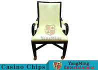 Comfortable Casino Gaming Chairs / Solid Wood Chair Internal High - Density Sponge